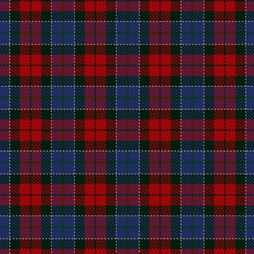 Patterson Red tartan swatch