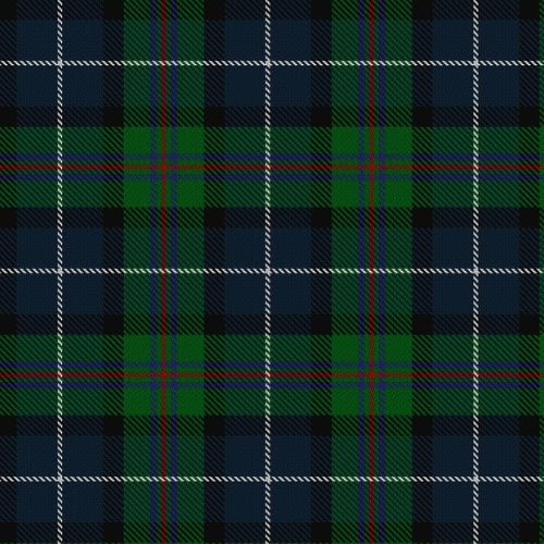 Peebles Royal Burgh tartan swatch