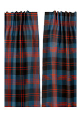 Pencil Pleat Tartan Curtains