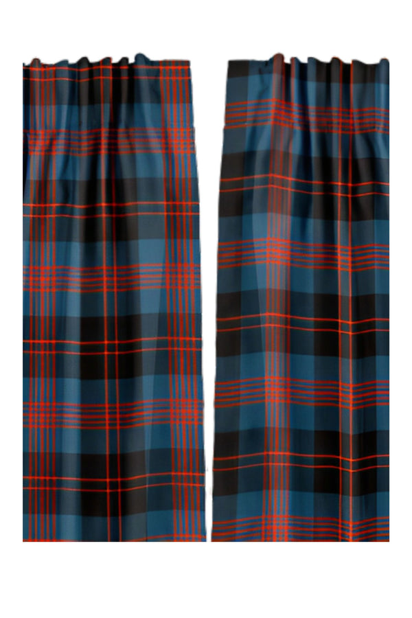 Pencil Pleat Tartan Curtains