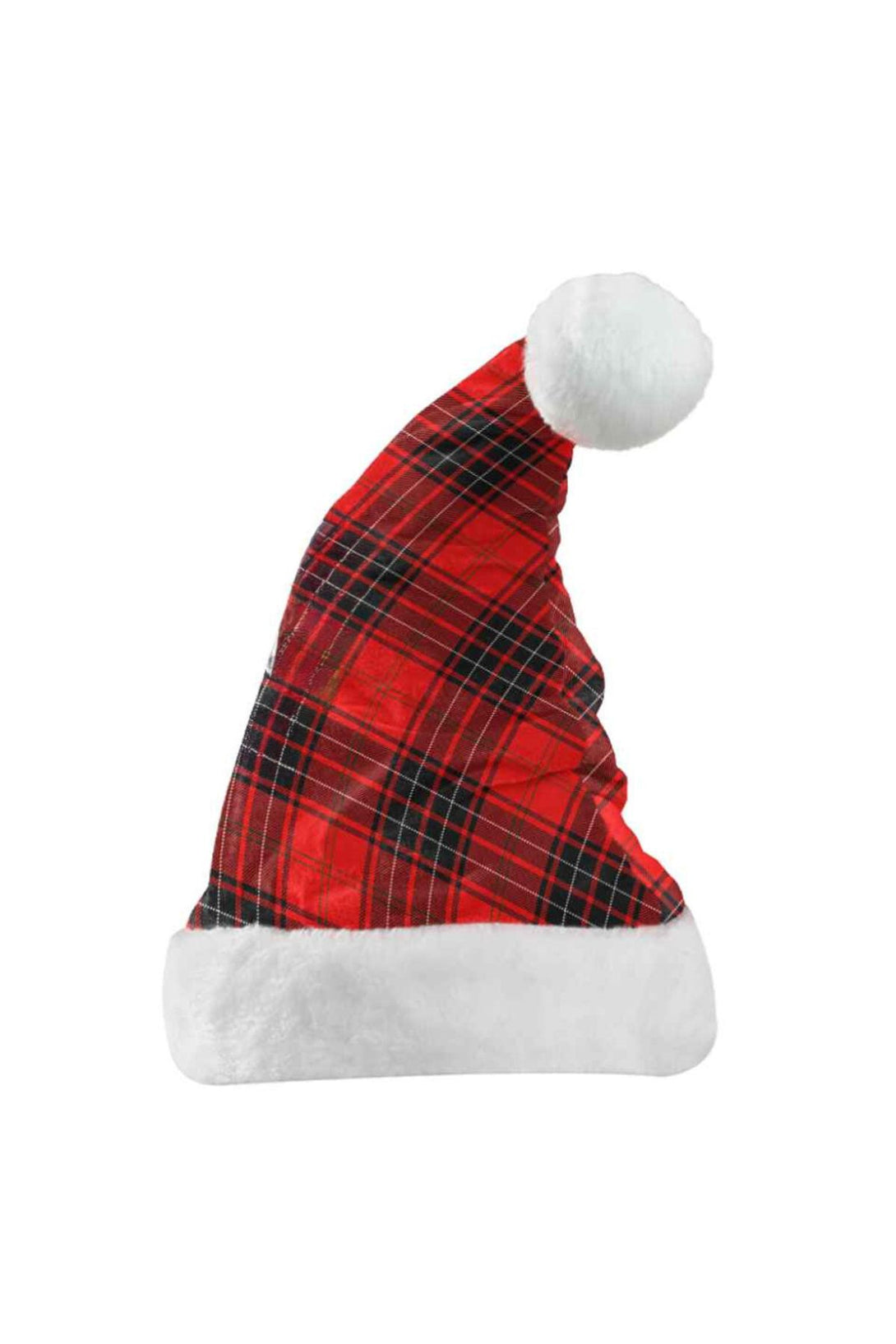 Plaid Santa Hat