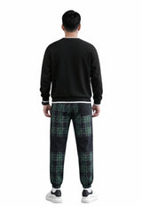Plaid Fusion Joggers Pants