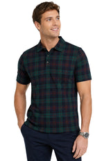 MacKenzie Plaid Polo Shirt