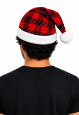 MacGregor Plaid Santa Hat
