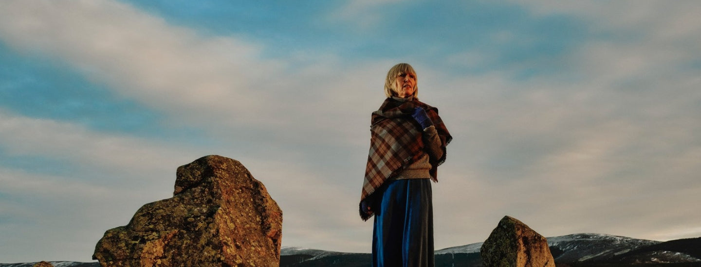 Plaid Scarves and Wraps