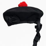 Plain Wool Balmoral Bonnet Hat