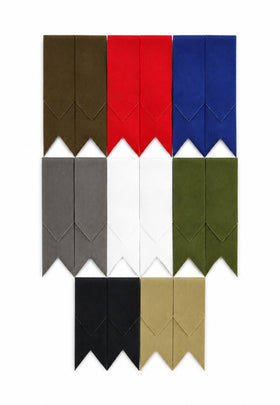 Éclairs de kilt colorés classiques