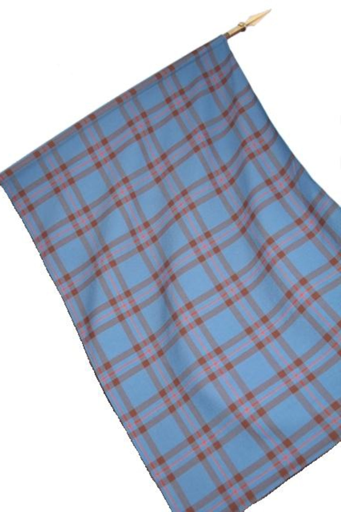 Pole Sleeve Tartan Flag