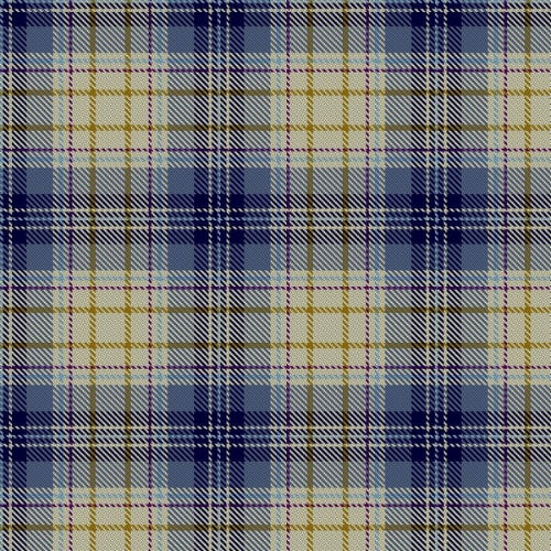 Portree Blue Dance tartan swatch