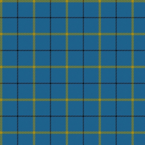 Poulain League tartan swatch