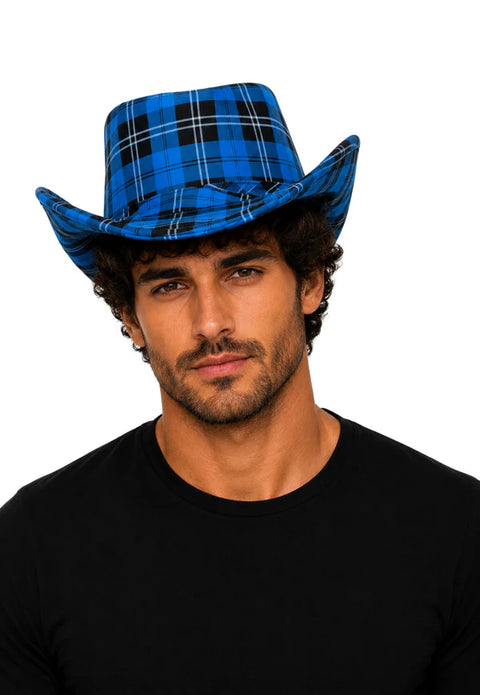 Black Watch Tartan Cowboy Hat