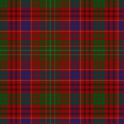 Prince's Own tartan swatch