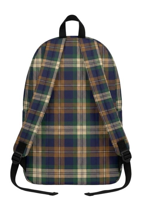 Black Watch Plaid Backpack
