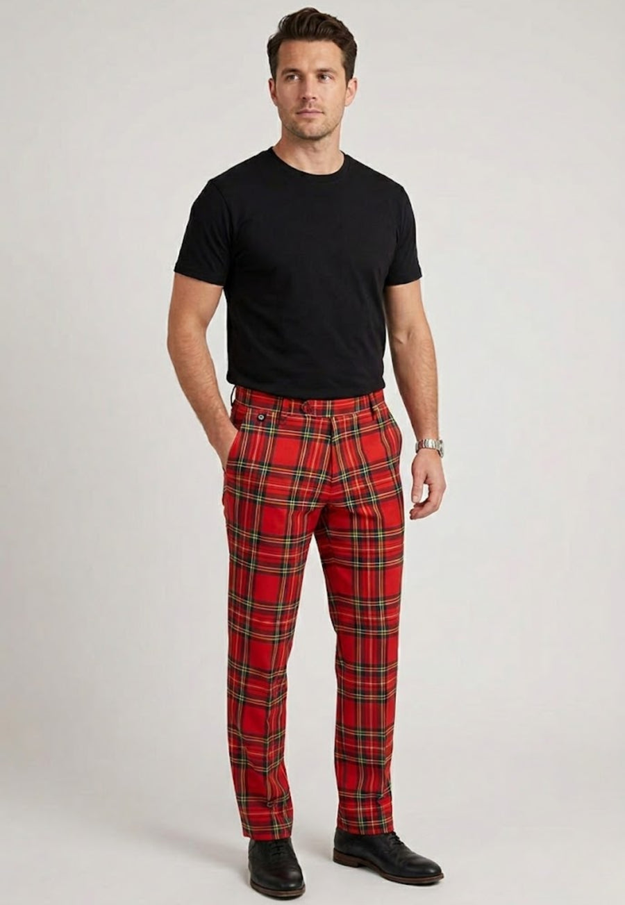 Buchanan Men's Tartan Golf Trouser
