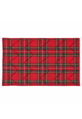 Quilted Plaid Dog Rug