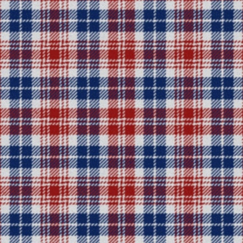 Red White Blue Watch Dress tartan swatch