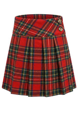 Royal Stewart Baby Girl Tartan Skirt