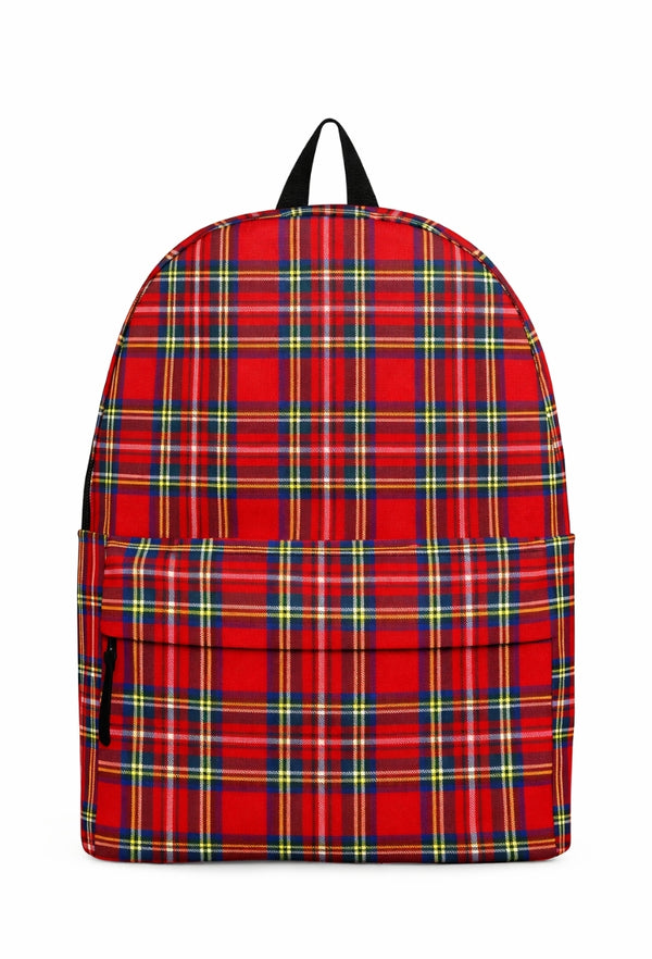 Royal Stewart Plaid Backpack