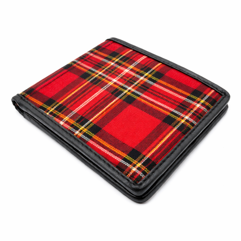 Royal Stewart Scottish Leather Wallet