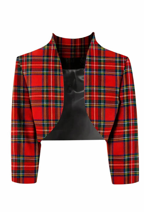 Royal Stewart Tartan Bolero Jacket