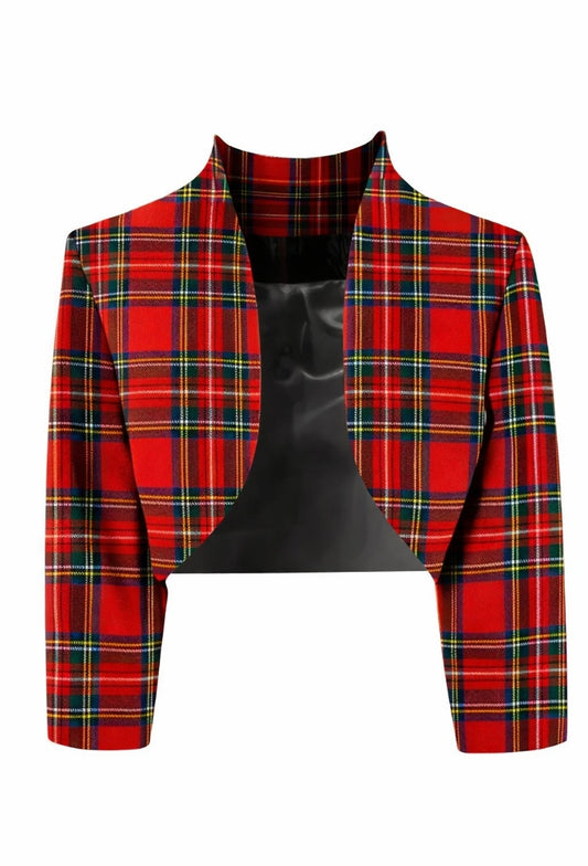 Royal Stewart Tartan Bolero Jacket