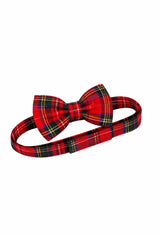 Royal Stewart Tartan Dog Bow Tie