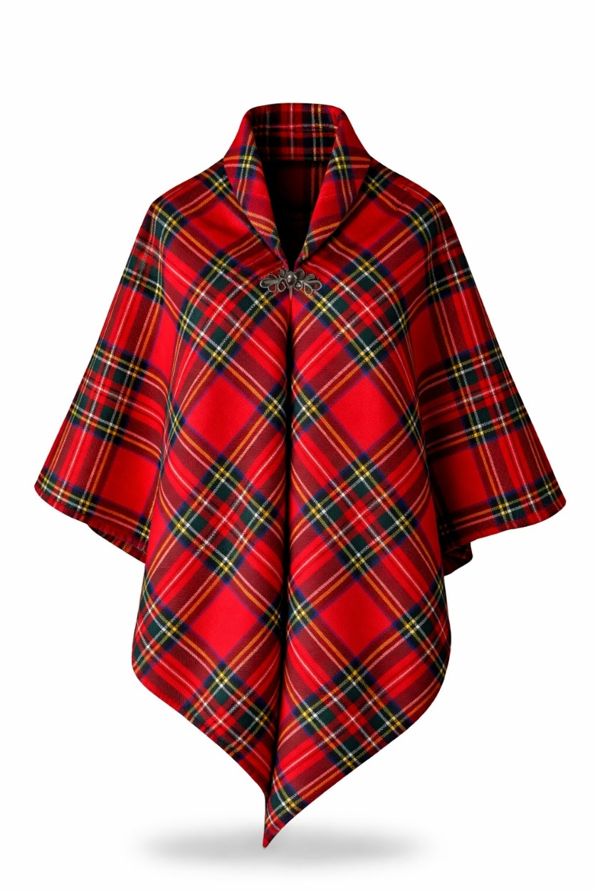 Royal Stewart Women's Tartan Cape