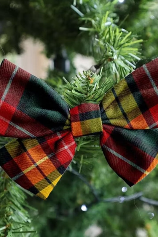 Buchanan Tartan Bow Decorations