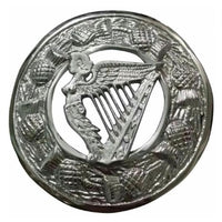 Broche à carreaux écossais Lady Harp Kilt Fly