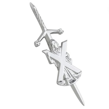 St. Andrew Saltire Kilt Pin