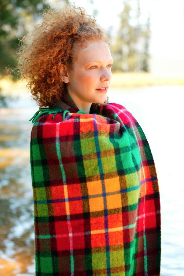 Couverture Ecossaise en Tartan | 100% laine vierge Couverture Ecossaise en Tartan | 100% laine vierge