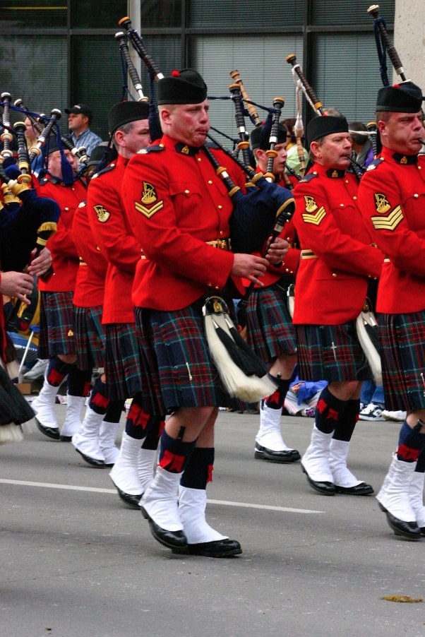 Military Drummer Shoe Spats