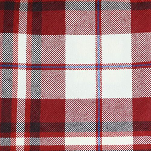 Shiel Claret tartan swatch