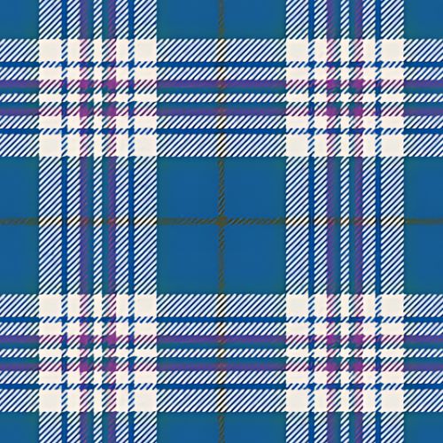 Sibbald Blue Ancient tartan swatch