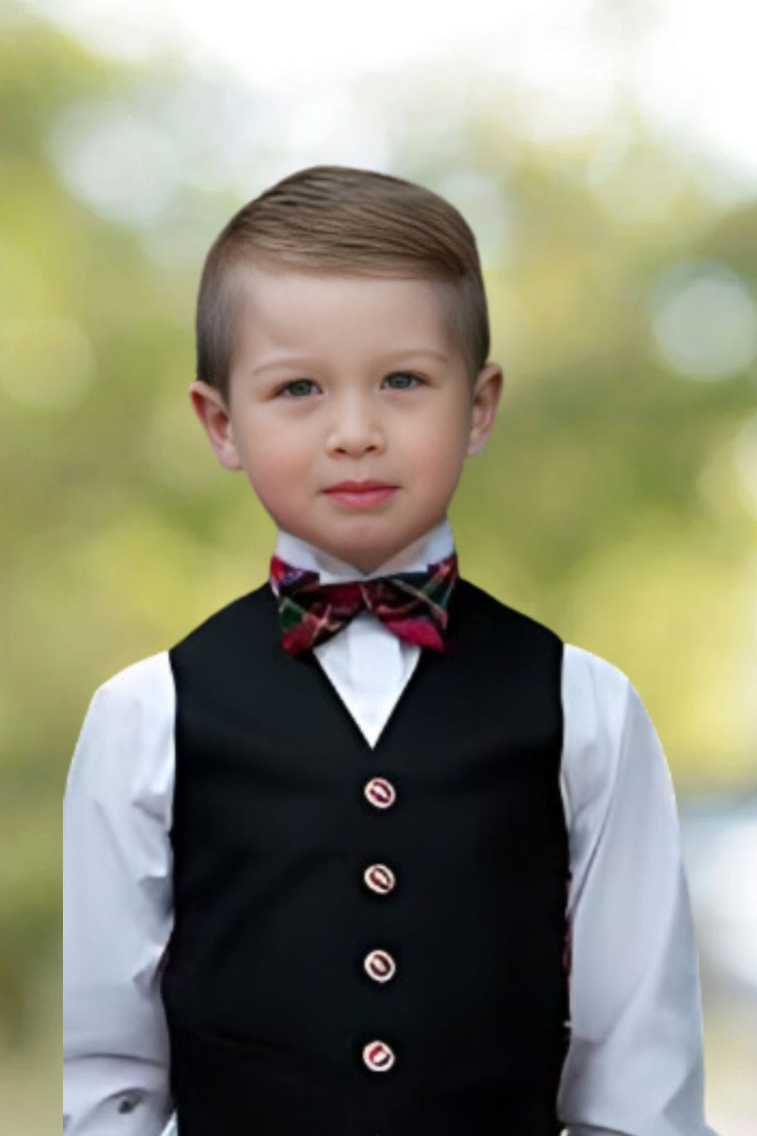 Signature Boy's Tartan Bow Tie