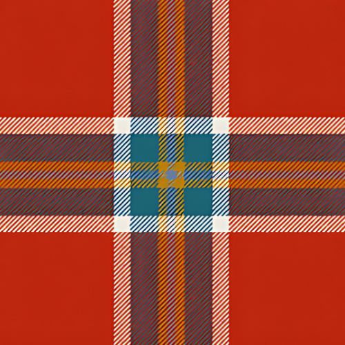 Sildesalaten Ancient tartan swatch