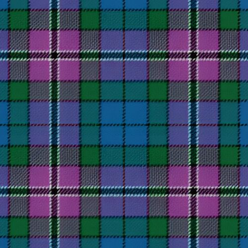 South Lanarkshire Ancient tartan swatch