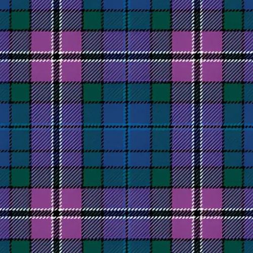 South Lanarkshire tartan swatch