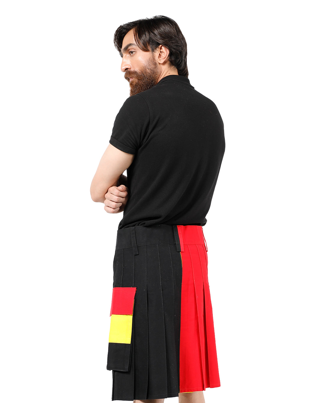 Back look of Spectrum Utility Kilt