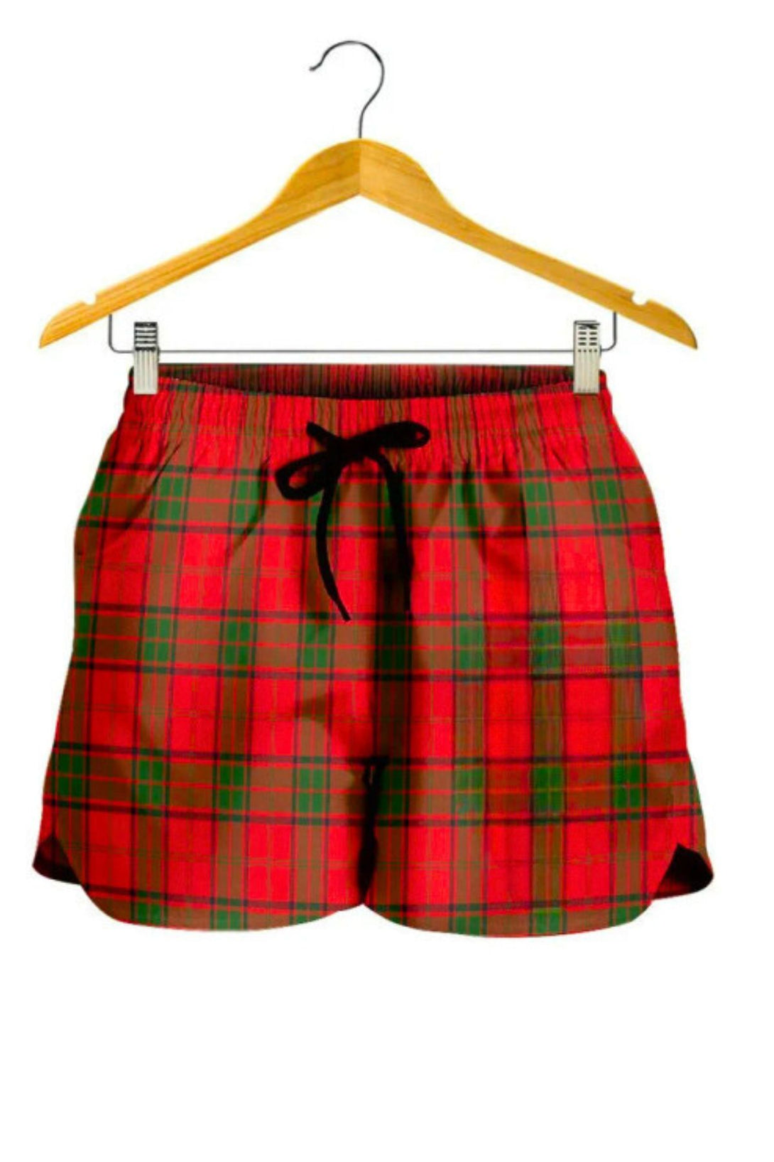 plaid shorts women