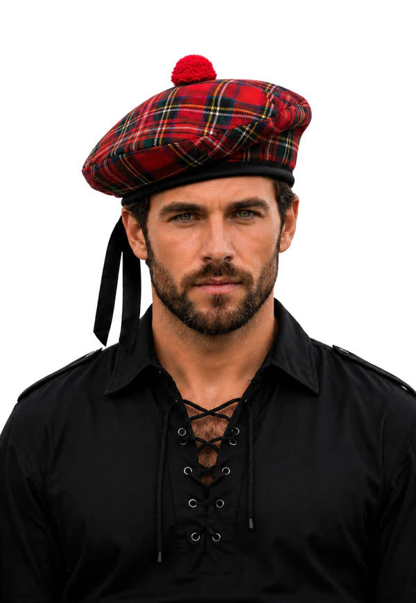 Black Watch Tartan Balmoral Hat