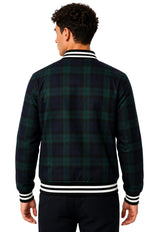 Gordon Tartan Baseball Jacket