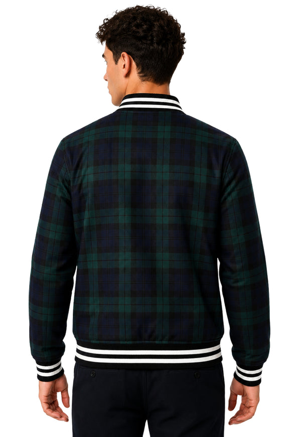 MacLeod of Lewis Tartan Baseball Jacket