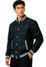 MacGregor Tartan Baseball Jacket