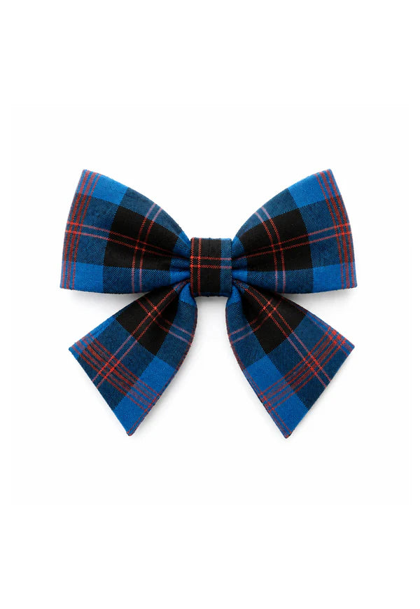 Gordon Tartan Bow Decorations