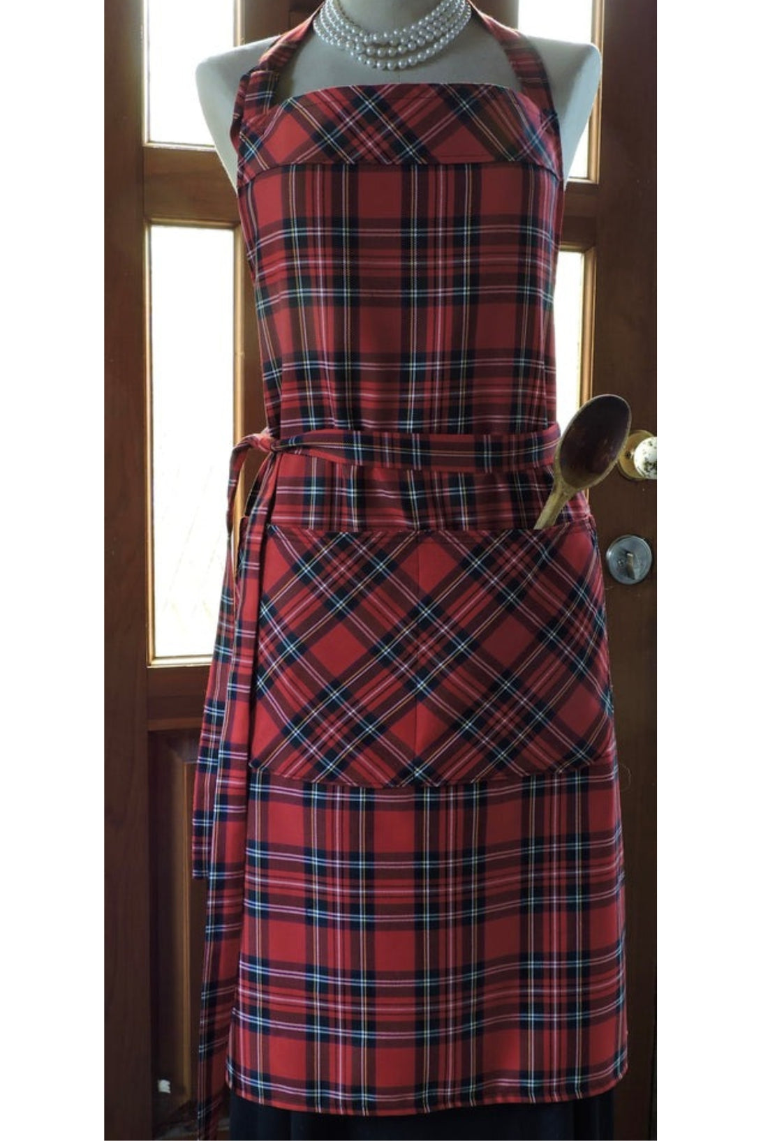 Plaid Butcher Apron