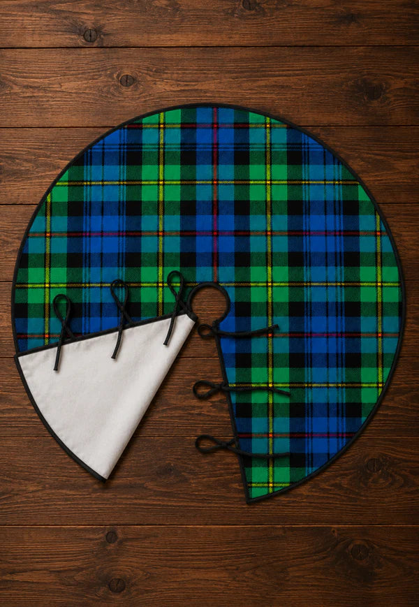 Black Watch Tartan Christmas Tree Skirt