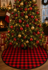 Gordon Tartan Christmas Tree Skirt