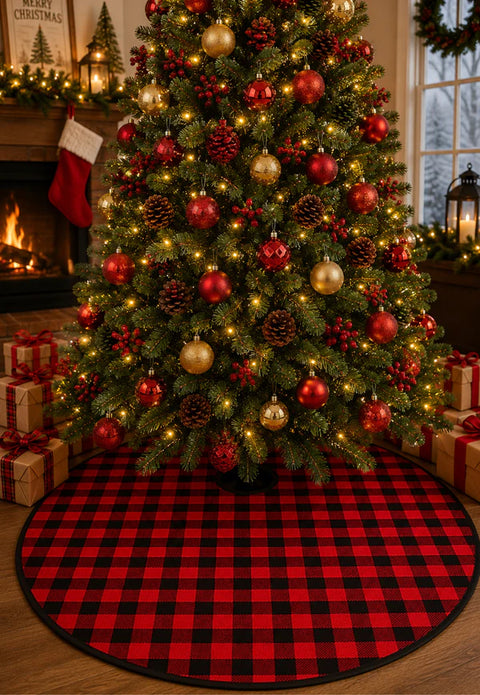 Robertson Tartan Christmas Tree Skirt