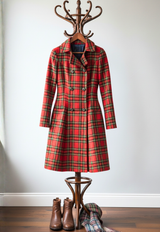Manteau Kate en tartan